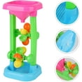 thumbnail image 4 of HUJIANN Ensemble de Jouets de Plage avec Roue de Sable et Tamisage à l'Eau – Design Interactif en Sablier, Kit de Jeu de Sable Extérieur pour Enfants, Outils de Plage Durables pour Garçons et Filles KY618-681, 4 of 6