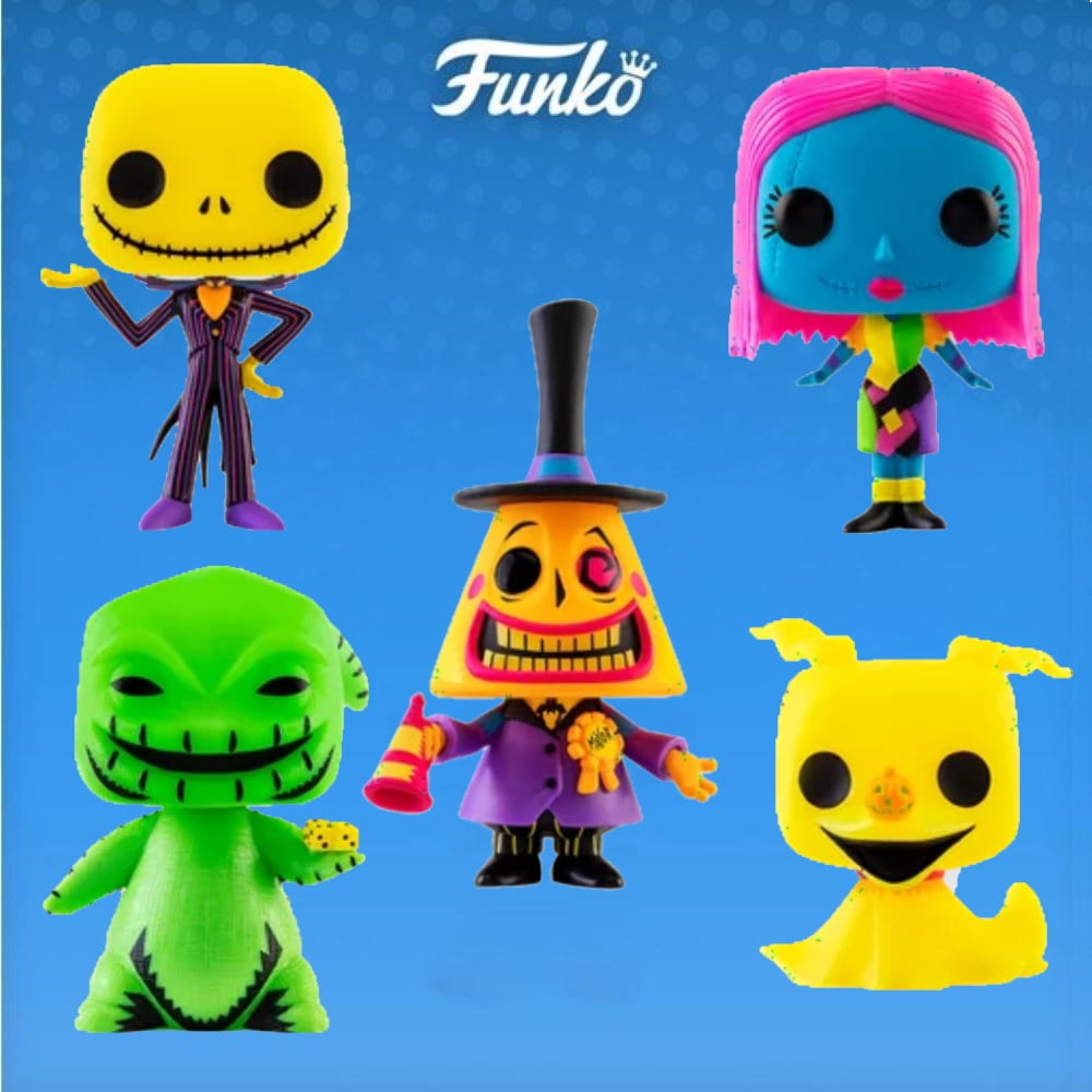 Funko Pop! Disney The Nightmare Before Christmas Black Light Glow