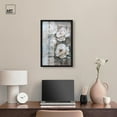 thumbnail image 3 of White Mirage I Shadowbox Print Floral Wall Decor by Art Remedy, Black Frame, 16 x 24, 3 of 7