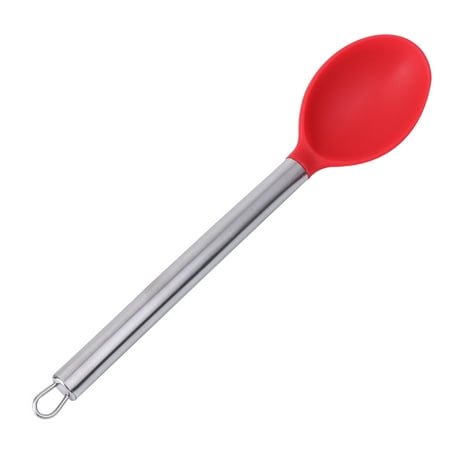 

SIEYIO Stainless Steel Handle Silicone Serving Spoon Cooking Kitchen Utensils Tools New
