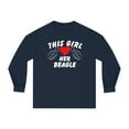 thumbnail image 2 of This Girl Loves Her Beagle-For Women Dog Lover Classic Long Sleeve Shirt, 2 of 3