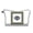 jiaying888, variant on Devil's Eye Pattern Makeup Bag, Women's Wallet, Travel Grooming and Storage Handbag,polyester Portable Personalized Card Bag Key Bag/8.6 * 5.3in