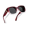 02-Gradient Red Frame/Grey Lens