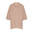 thumbnail image 4 of Mujeres Casual Verano Sólido Manga larga Tops y pantalones largos Conjunto de dos piezas Traje Wmkox8yi  bvn2658, 4 of 9