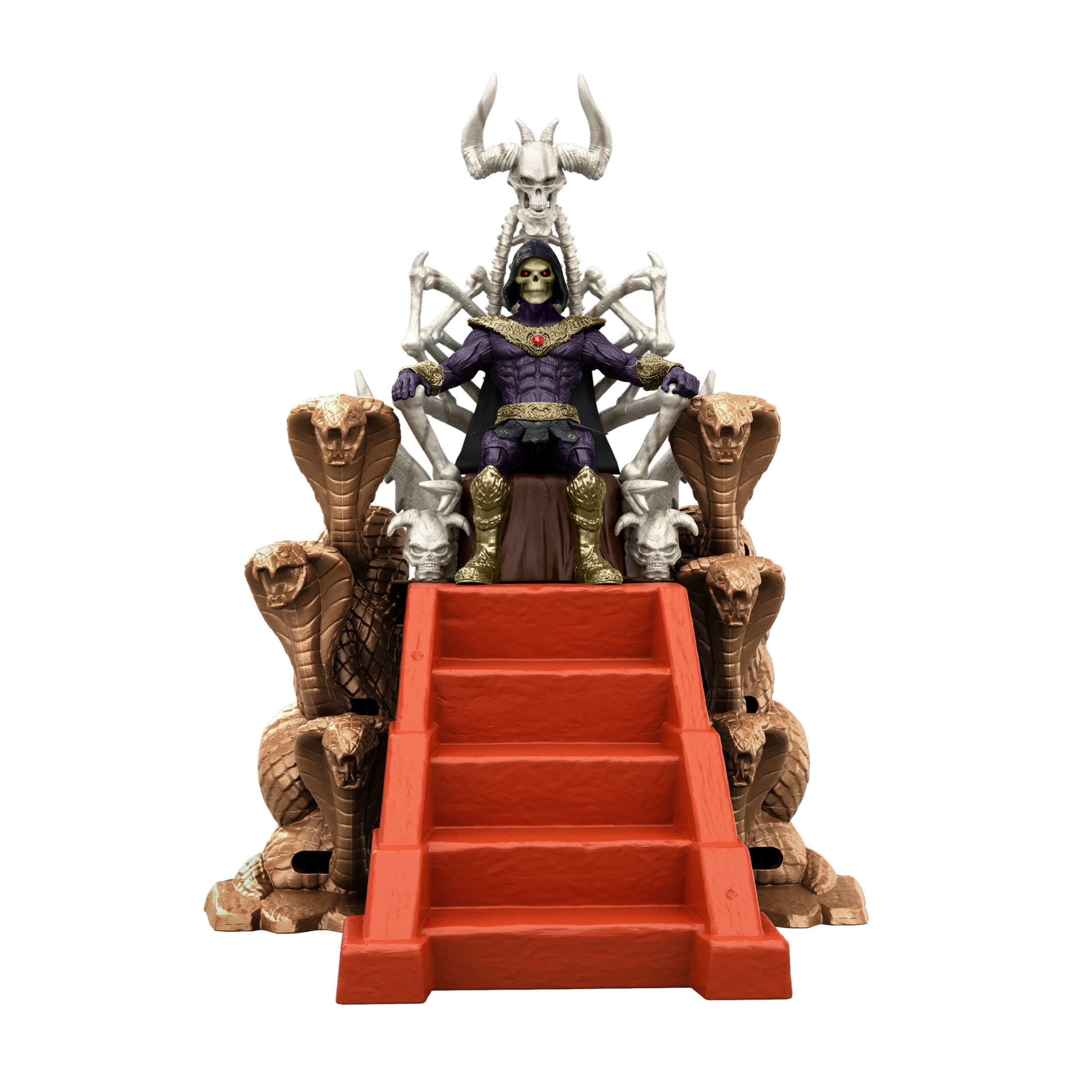 Masters of the Universe Battle for Eternia Playset, Castle Grayskull, Snake Mountain & Skeletor