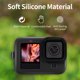 thumbnail image 5 of Funda protectora de silicona para carcasa GoPro Hero 9 con tapa de lente + cordón Likrtyny Para estrenar, 5 of 9