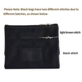 thumbnail image 4 of Lunasmile Lockable Bank Deposit Bag with Upgraded Zipper, Multi-Purpose Storage Zipper Pouch (Mixed 3 Pieces), 4 of 4