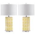 thumbnail image 5 of Safavieh 27 in. H Quatrefoil H Ceramic Geometric Table Lamp, 5 of 6