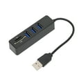 thumbnail image 1 of USB2.0 Hub, High Speed USB Hub 2.0 Plug And Play  For Travel For Office For Home Black, 1 of 8