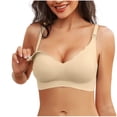 thumbnail image 2 of Xdegoge Nursing Bras for Breastfeeding No Underwire Seamless Comfortable Maternity Bras Wireless Full Coverage Support Pregnancy Soft Bralette, 2 of 7