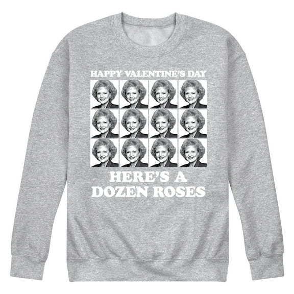 Golden Girls - Dozen Roses - Men's Crew Neck Fleece Pullover