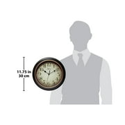 Infinity Instruments Hanover 12 Silent Wall Clock
