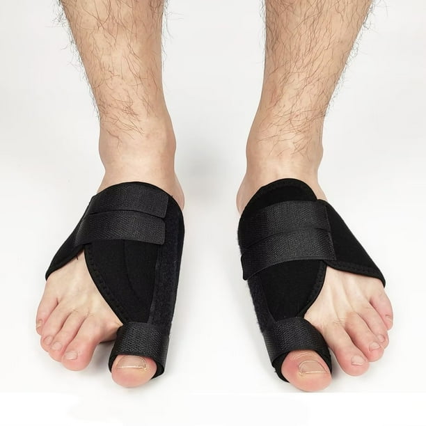 Corrector de juanetes ortopédico flexible - Alisador de dedo gordo del pie para alivio de juanetes - Férula de juanete para corrección de juanetes - Férula de dedo gordo del pie y calcetines de juane JAMW Sencillez