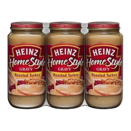 Heinz HomeStyle Roasted Turkey Gravy, 18 Ounce (3 Pack)