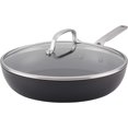 thumbnail image 1 of KitchenAid - Hard Anodized Induction Cookware, Nonstick Frying Pan with Lid (31cm/12.25in), 1 of 8