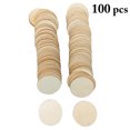 thumbnail image 2 of Wood Cutout DIY Multi-purpose Round Wood Embellishment Wood Piece for Wedding, 2 of 10