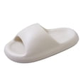 thumbnail image 4 of Rokment Cloud Slippers For Women Men Non Slip Quick Drying Pillow House Slides Shower Sandals Cushion Thick Sole EVA Comfortable Slip on Bathroom Shoes Indoor Outdoor, 4 of 5