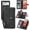 Black, variant on for Google Pixel 6 Case, Detachable Magnetic Wallet Case with Card Holder,Coin Pocket,PU Leather All-Round Shockproof Cover, 6.4in,Pink