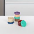 thumbnail image 3 of Sistema To Go Dressing Containers, 35 mL, Assorted Lid Colours, 4 Pack, 3 of 6