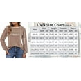 thumbnail image 4 of UVN Blouses for Women Dressy Lace Pleated Tunic Tops Casual Long Sleeve Fall Shirts, 4 of 4