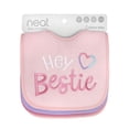 thumbnail image 2 of Neat Solutions 4 Pack Girl Hey Bestie Baby Bibs, 2 of 7