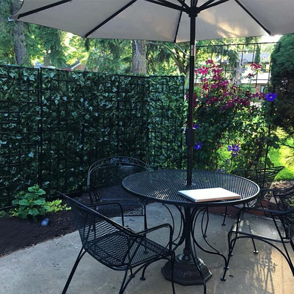 118 '' Artificial Faux Ivy Leaf Privacy Fence Screen Panel Wall Hedge Decorative 50*300cm