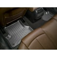 thumbnail image 2 of WeatherTech Custom Fit FloorLiners compatible with Audi S6, RS7, S7, A6, A7 - 2nd Row (2-Piece Liner), Black, 2 of 4