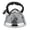 Grey, variant on Whistling Brown Tea Kettle 3 Liter Stainless Steel - Induction Compatible Teapot with Ergonomic Handle, 12-Cup Capacity for All Stovetops