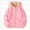 A110-Pink, variant on NIEWTR Little Girls Boys Casual Tunic Tops Side Button Long Sleeve Loose Soft T-Shirt Blouse for Kids Casual Pullover Sweatshirt Fall Winter Sweatshirts Long sleeved T-shirt for 5-6 Years