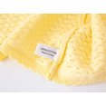 thumbnail image 3 of ATOGUTA Girls Cardigan Yellow Kids Button Closure Knitted Shrug Cropped Sweaters Tops Size 9M-14, 3 of 4