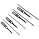 thumbnail image 4 of Juego de 4 brocas para agujeros cuadrados, juego de herramientas de perforación de madera y acero para rodamientos de carpintería, 6 y 9,5mm, 4 of 8