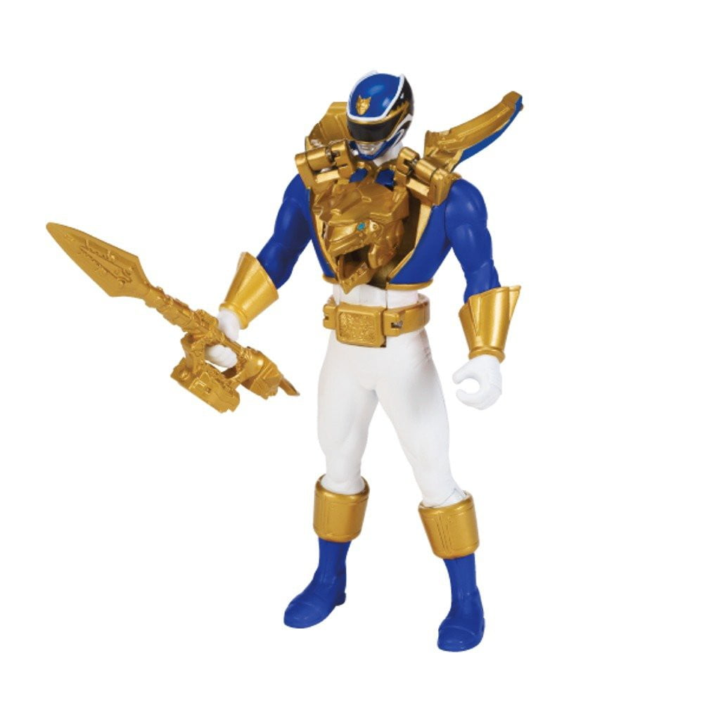 Power Rangers Megaforce Ultra Morphin Blue Ranger Action Figure ...