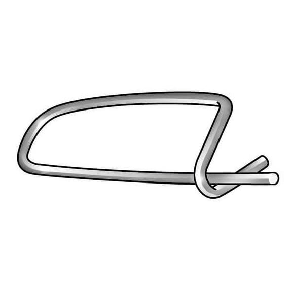 Manufacturer Varies Safety Pin,Zinc,3/64 x1-5/8 L,PK100 2UJG6