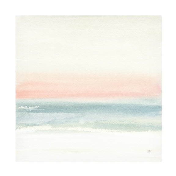 Chris Paschke 'Pink Fog I' Canvas Art