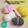 thumbnail image 4 of Chunky Yarn for Hand Knitting Soft Jumbo Bulky Fluffy Chenille Yarn for Crocheting Blanket Scarf DIY 8 Pack (Orange, 28yds, 8 Ounces Each), 4 of 7