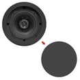thumbnail image 5 of Open Box Pyle 150W 8 Inch Flush In-Wall In-Ceiling Black Speakers Pair, 5 of 5