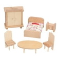 thumbnail image 2 of Modelo De Muebles En Miniatura, Juego De Muebles De Dormitorio De Madera Para Casa De Muñecas De Simulación Exquisita, Ligero Y Seguro, Duradero Para Casa De Muñecas ANGGREK Serie de dormitorio, 2 of 8