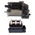 thumbnail image 3 of CHEERFUN Air Suspension Compressor Pump & Valve Block for Mercedes-Benz GL ML Class 1643200304 2123200358, 3 of 7