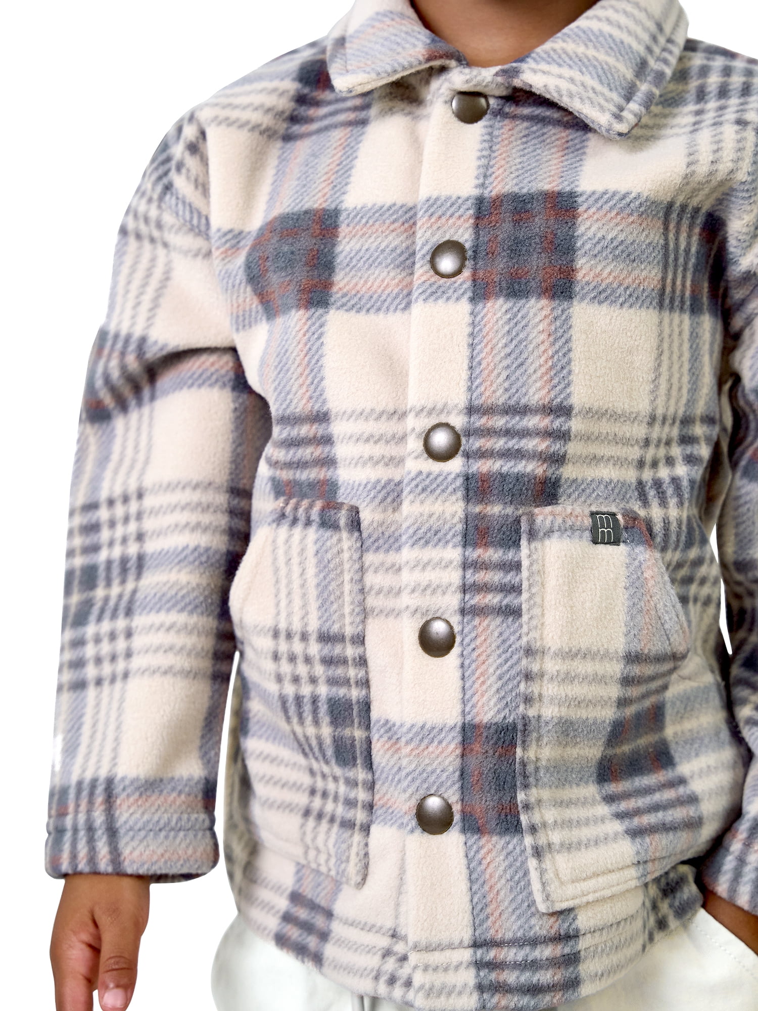 Modern Moments by Gerber Baby and Toddler Boy Shacket, Sizes 0/3 Months - 5T