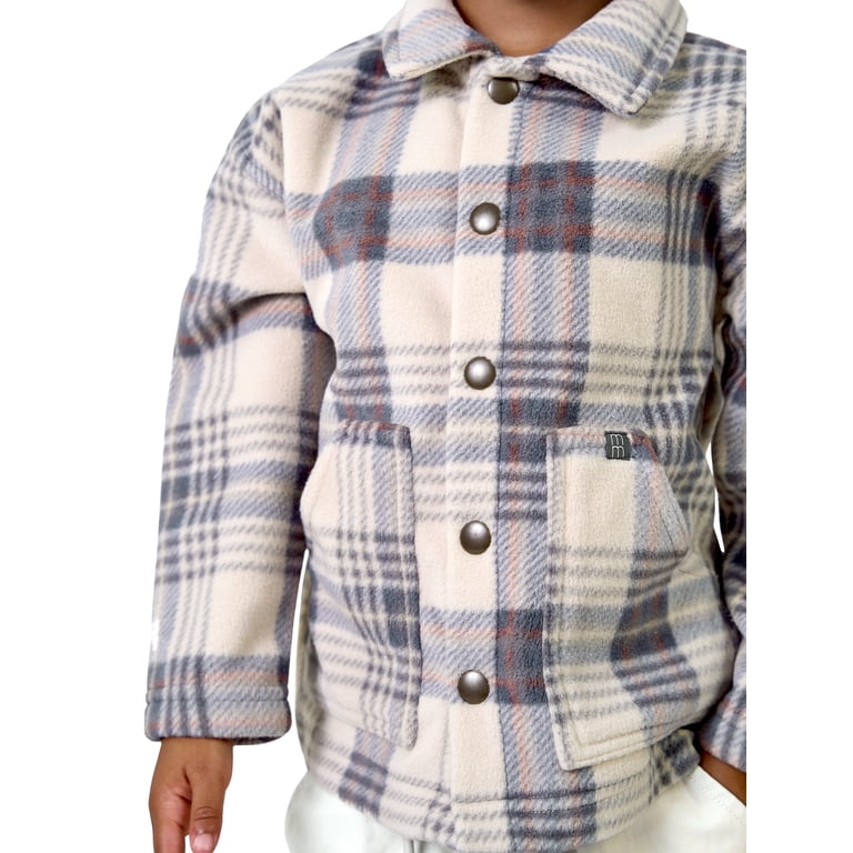 Modern Moments by Gerber Toddler Boy Microfleece Shacket photo 4