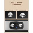 thumbnail image 4 of Electric 8 Trays Food Dehydrator Machine, Compact Dehydrators for Food and Jerky, Fruits, Veggies, 400W Dehydrated Dryer with Temperature Control, 8 BPA-Free Trays Dishwasher Safe, 4 of 6