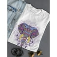 thumbnail image 3 of Elephant With Mandala T-Shirt Women -Smartprints Designs, Female x-Large, 3 of 4