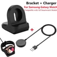 thumbnail image 2 of Cable cargador de 1M para Samsung Galaxy Watch 5 Pro 5 4 3 Active 3 2, soporte de carga Universal para reloj inteligente, Base antideslizante, 2 of 4