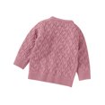 thumbnail image 5 of Odeerbi Toddler Winter Coat Kids Boys Girls Outerwear Jackets Newborn Infant Baby Jacket Warm Button Coat Knit Outwear Sweater Pink, 5 of 9