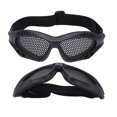 thumbnail image 4 of Mesh Safety Glasses, Safety Goggles Impact Resistant Safe Breathable Iron Mesh For Airsoft Games For Shooting Games For Outdoor Riding ANGGREK Otros Deportes, 4 of 8