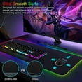 thumbnail image 2 of RGB Mouse Pad Anime PC Gamer Computer Keyboard Desk Mat Cartoon Marvell Table Gaming Accessories Tapis De Souris Large Mausepad, 2 of 7