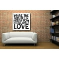 thumbnail image 5 of Epic Art 'Love Sweet Love' by Jaxn Blvd, Acrylic Glass Wall Art, 36"x36", 5 of 7