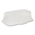 thumbnail image 5 of Pactiv Corp. 0CI8D17S0000 17S Deep Dome 8.3 in. x 4.8 in. x 2.1 in. Plastic OPS Dome-Style Lid - Clear, 5 of 5