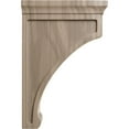 thumbnail image 3 of Ekena Millwork 2 1/2"W x 8"D x 12"H Extra Large Gomez Wood Bracket, Walnut (4-Pack), 3 of 5