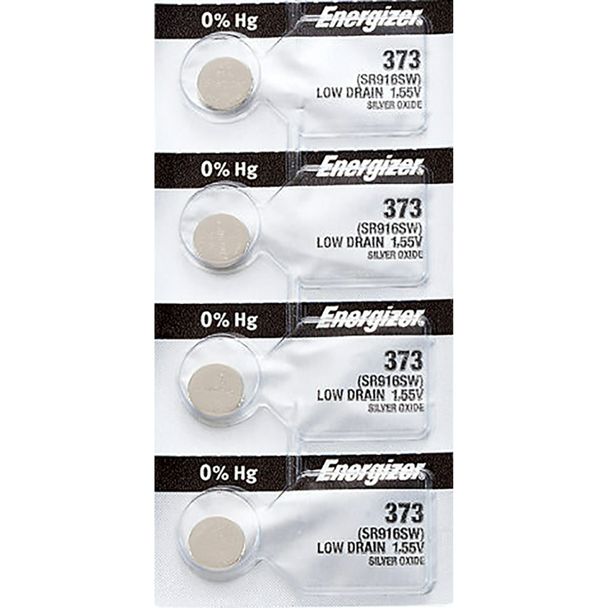 4 X Energizer 373 Watch Batteries Sr916sw Battery Walmart Canada